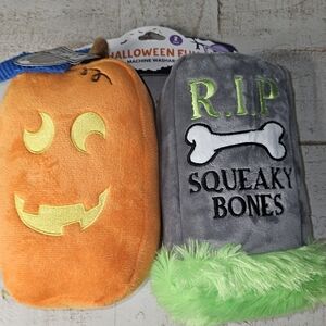 Halloween plush dog toy Power Mesh   machine washable
